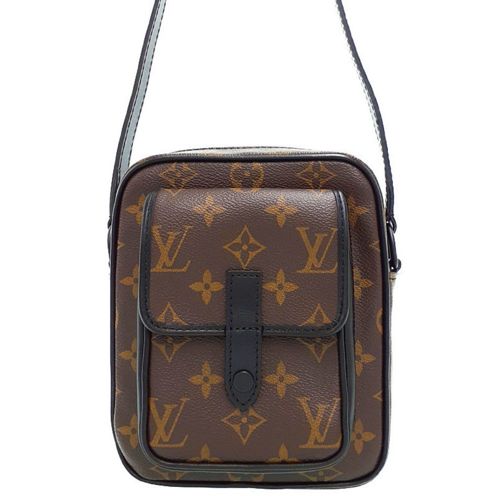 Louis Vuitton Macassar Christopher Wearable Wallet Black